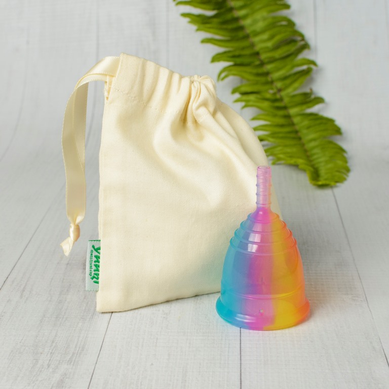 Copa menstrual Rainbow JOLLY CLASSIC ECONOMIC + bolsa